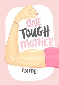 Tap to view One Tough Mother Personalised Card