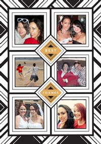 Glam Squad - Best Friends Card Multi Photo Upload