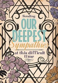 Tap to view Daisy & Jay - Sympathy Card Deepest Sympathies