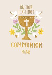 Tap to view Your First  Communion Card