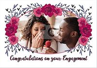 Tap to view Congratulations on your Engagement Photo Card