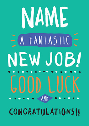 new job cards funky pigeon congratulations new job card