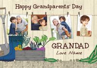 Tap to view Sow a Seed of Joy - Grandparents' Day Card Vegetable Patch Photo Upload