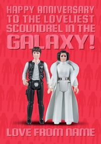Tap to view Star Wars - Scoundrel Anniversary Card