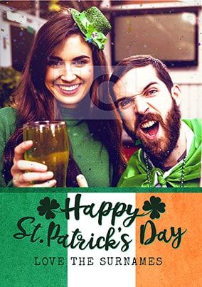Happy St. Patrick's Day Photo Card