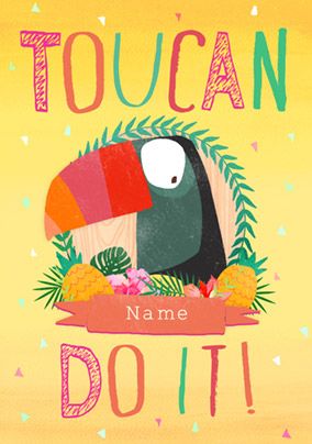 Toucan Tango - Good Luck Card Toucan do it!