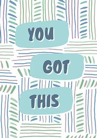 Tap to view You got this personalised Card