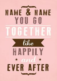 We Go Together - Happily Ever After Poster