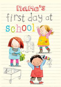 Woodmansterne - First day at School
