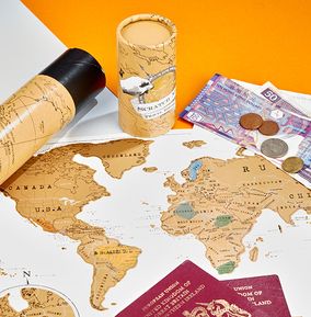 Travel Scratch Map