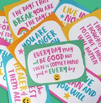 Pack of 10 A6 Happy Affirmation Cards1