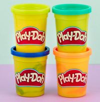 Tap to view Play-Doh 4 Pack Tub Colours Assorted