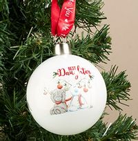 Tatty Teddy - Best Daughter Bauble