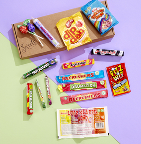 Sweets In The Post - Retro Sweets Box