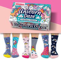 Kids Unicorn Daze Oddsocks Size 12-5