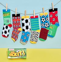 Kids Kick It Oddsocks Pack Size 12-6