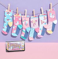 Tap to view Kids Fairytale Friends Oddsocks Pack Size 9-12