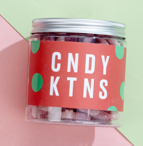 Candy Kittens Wild Strawberry Sweet Jar (vgn)
