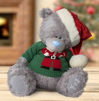 Tatty Teddy - Santa Jumper With Hat