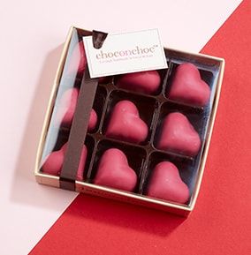 Chocolate Hearts Box