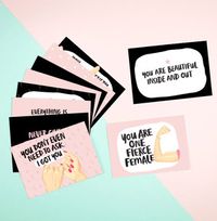Warrior Affirmation cards