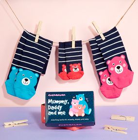 Mummy, Daddy & Me Sock Pack