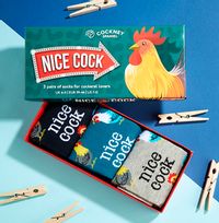 Men's Nice Cock Sock Pack - Size 6-11