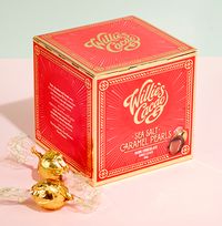 Willie's Cacao Sea Salt Caramel Pearls Dark
