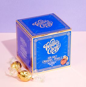 Willie's Cacao Sea Salt Caramel Pearls Milk