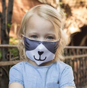 Kid's Cat Face Mask WAS €3.99 NOW €2.99
