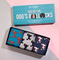 Men's Dogs Bollocks Socks Size 6-11
