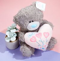 Tatty Teddy Best Mum Pink Padded Heart