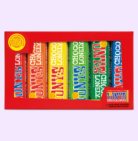 Tony's Chocolonely - Rainbow Tasting Pack - Small Chocolate Bars - 6 Different Flavours - Chocolate Bar - Belgium Fairtrade Chocolate - Image 4