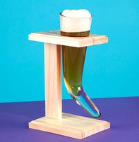 Viking Horn Glass