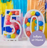 Tap to view Number 50 Balloon Kit