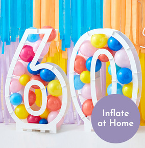 Number 60 Balloon Kit
