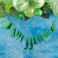 Happy Birthday Dinosaur Bunting