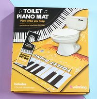 Toilet Piano Mat