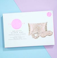 Satin Pillowcase, Eye Mask and Scrunchie Set