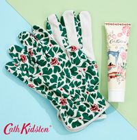 Tap to view Cath Kidston Gardening Gloves & Handcream Set