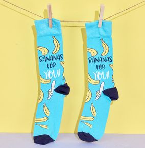 Men's Bananas For You Socks Size 6-11