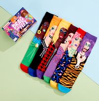 Tap to view Unisex Drag Your Feet Oddsocks Pack Size 5-10