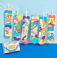 Ladies Hippy Go Lucky Oddsocks Size 4-8
