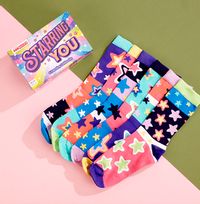 Ladies Starring You Oddsocks Pack Size 4-8