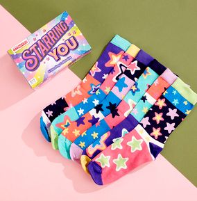 Ladies Starring You Oddsocks Pack Size 4-8