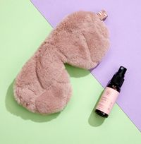 Eye Mask And Lavender Pillow Mist Set