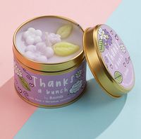 Thanks A Bunch Tin Candle - Rose & Geranium