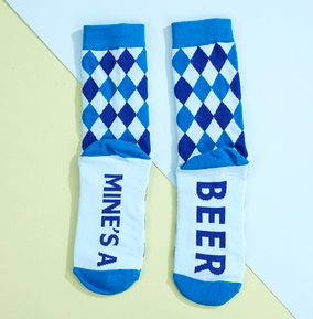 Mine's A Beer Socks