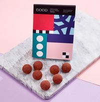 Coco Chocolatier Cocoa Dusted Sea Salt Caramel Truffles Was £12.99 Now £8.99