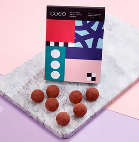 Coco Chocolatier Cocoa Dusted Sea Salt Caramel Truffles Was £12.99 Now £8.99